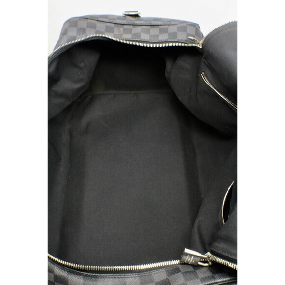 👜 Louis Vuitton LV Boston Bag Roadster 50 Damier Graphite LV 👜 - Picture 10 of 15